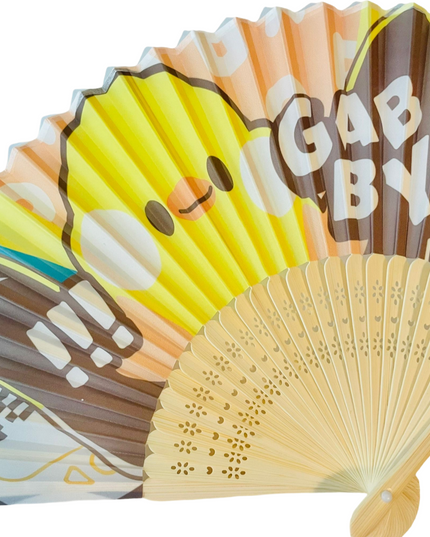 Opvouwbare waaier TINY-K GABBY - Kenji - CuteStuff.nl