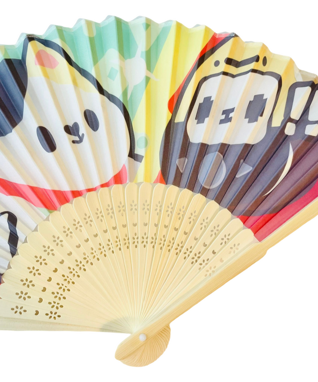 Opvouwbare waaier TINY-K LUCKY - Kenji - CuteStuff.nl