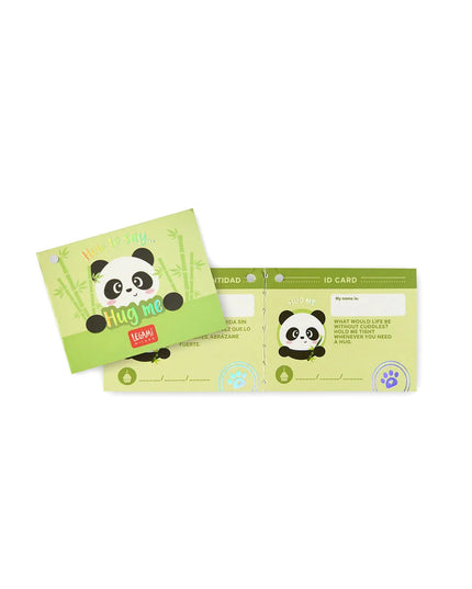 Panda knuffeltje supersoft - 15 cm - Legami - CuteStuff.nl