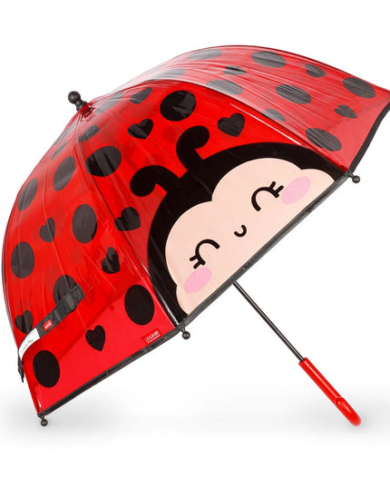 Paraplu Ladybug Transparant  - Legami - CuteStuff.nl