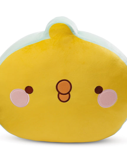 Piu Piu kussen geel 35 cm - super soft - CuteStuff.nl