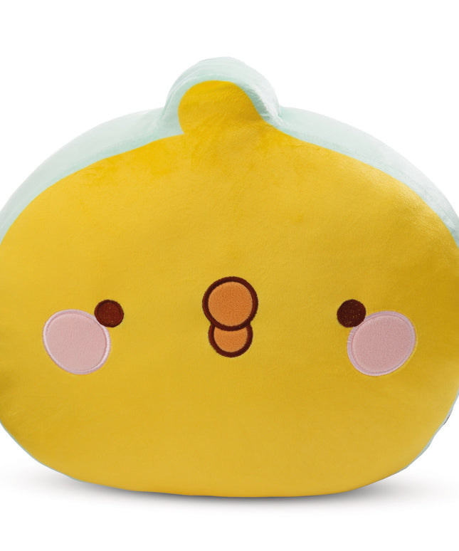 Piu Piu kussen geel 35 cm - super soft - CuteStuff.nl