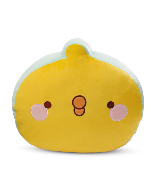 Piu Piu kussen geel 35 cm - super soft - CuteStuff.nl