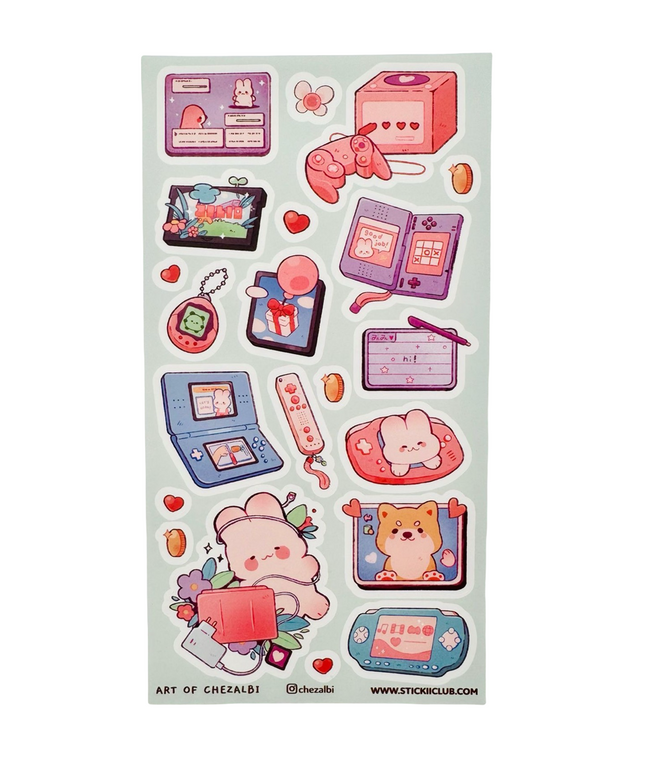 Stickervel Pixel Playtime - Stickii