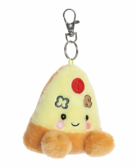 Pizza sleutelhanger knuffeltje 10 cm - Palm Pals - CuteStuff.nl