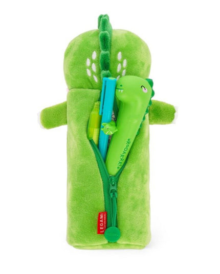 Pluchen etui - Super Soft- Dino  - Legami - CuteStuff.nl