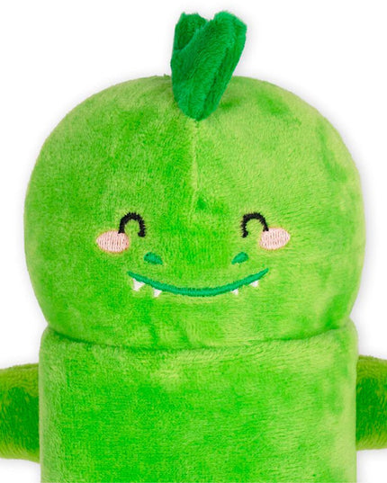 Pluchen etui - Super Soft- Dino  - Legami - CuteStuff.nl