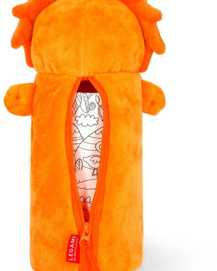 Pluchen etui - Super Soft- Leeuw  - Legami - CuteStuff.nl