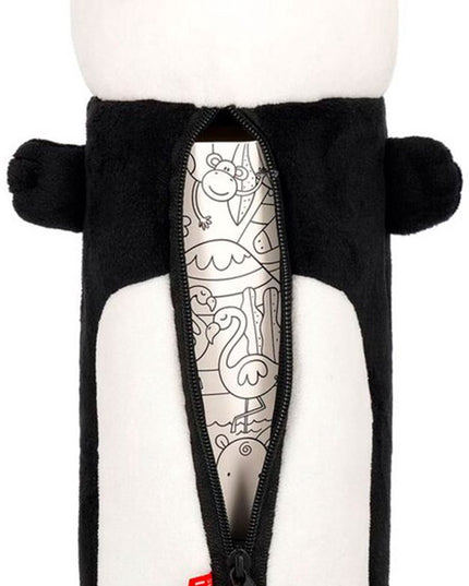 Pluchen etui - Super Soft- Panda  - Legami - CuteStuff.nl