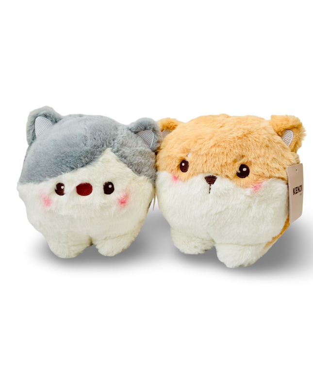 Plushie Ball Cat 16 cm diverse - Kenji - CuteStuff.nl