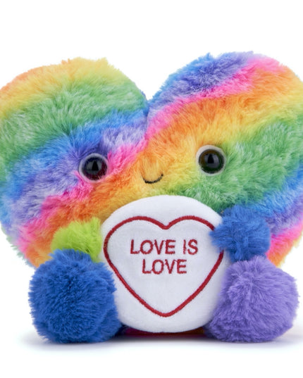 Regenboog knuffel - Love is love - 18 cm - CuteStuff.nl