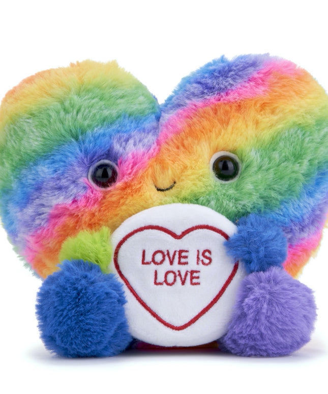 Regenboog knuffel - Love is love - 18 cm - CuteStuff.nl