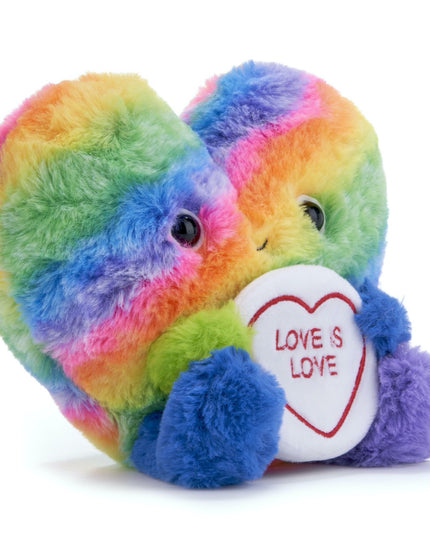 Regenboog knuffel - Love is love - 18 cm - CuteStuff.nl
