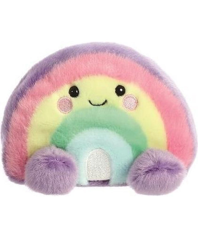 Regenboog knuffeltje 13 cm - Palm Pals - CuteStuff.nl