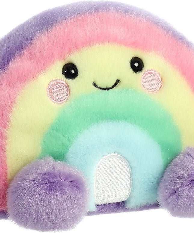 Regenboog knuffeltje 13 cm - Palm Pals - CuteStuff.nl