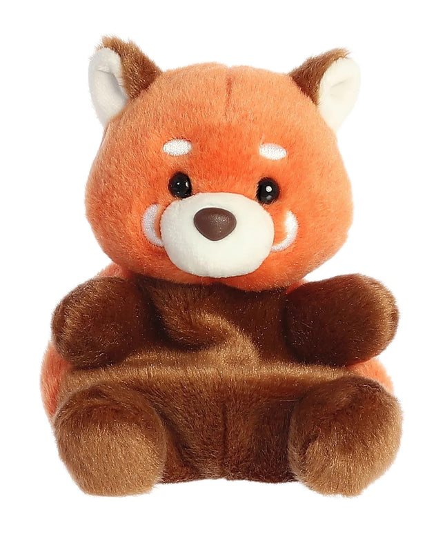Rode Panda knuffeltje 13 cm - Palm Pals - CuteStuff.nl
