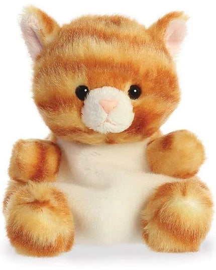 Rode kat knuffeltje 13 cm - Palm Pals - CuteStuff.nl
