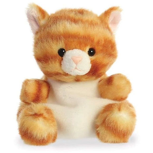 Rode kat knuffeltje 13 cm - Palm Pals - CuteStuff.nl