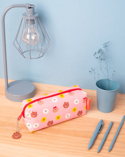 Roze Etui Friends - Line Friends - CuteStuff.nl