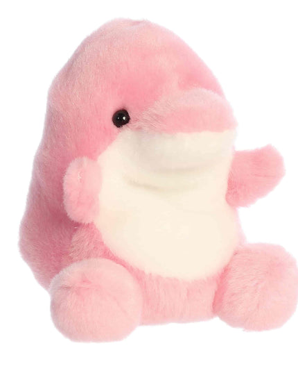 Roze dolfijn knuffeltje 13 cm - Palm Pals - CuteStuff.nl
