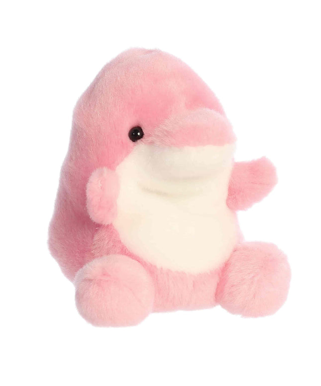 Roze dolfijn knuffeltje 13 cm - Palm Pals - CuteStuff.nl