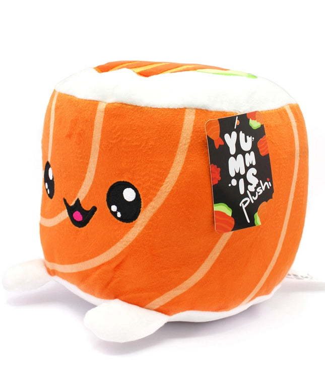 Salmon Uramaki Sushi Plushi 20 cm - Yummies - CuteStuff.nl