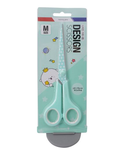 Schaar met stippen (mint versie) - CuteStuff.nl