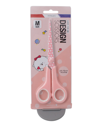 Schaar met stippen (roze versie) - CuteStuff.nl