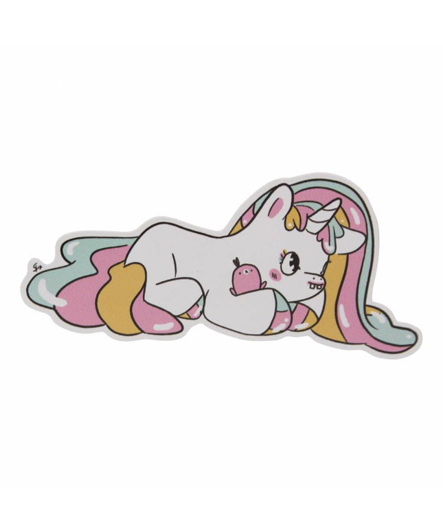 Sleepy Miss Magic the unicorn sticker - Frilly Pops - CuteStuff.nl