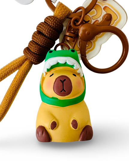 Sleutelhanger Capybara diverse - Kenji - CuteStuff.nl