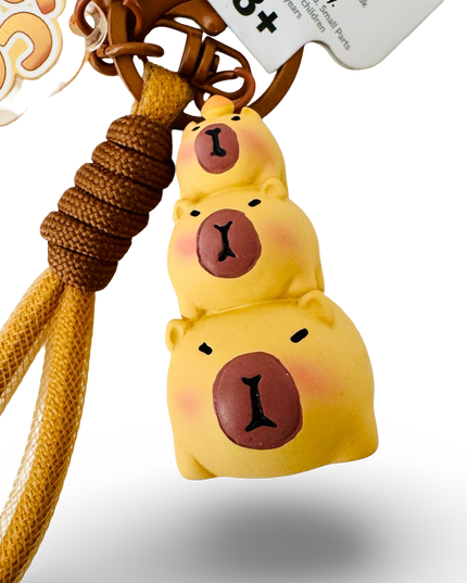 Sleutelhanger Capybara diverse - Kenji - CuteStuff.nl