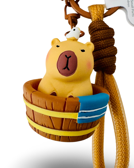 Sleutelhanger Capybara diverse - Kenji - CuteStuff.nl