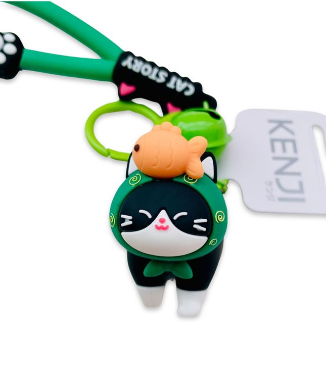 Sleutelhanger Cat Story - Kenji - CuteStuff.nl