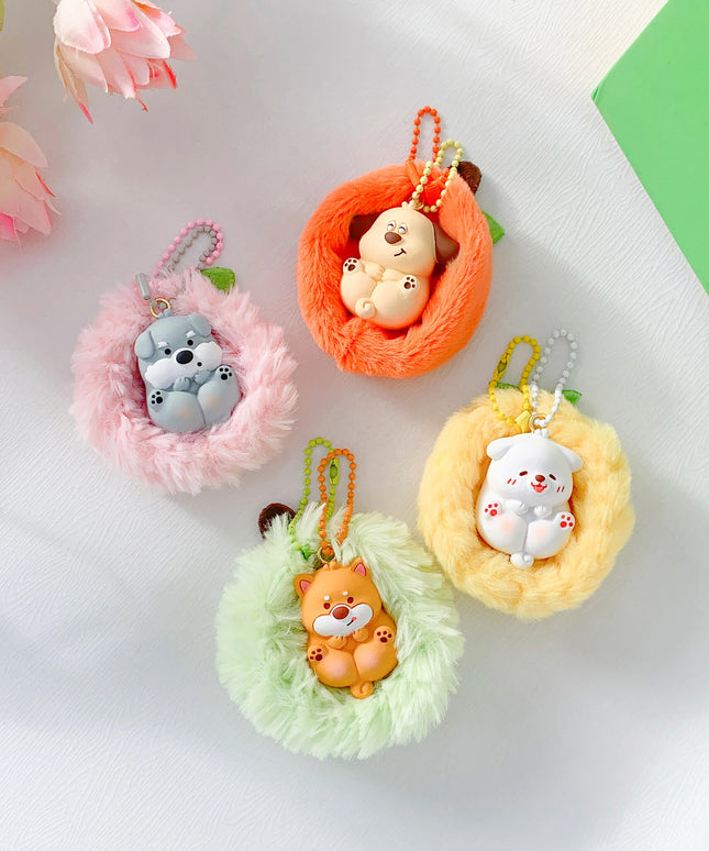 Sleutelhanger Dog bed diverse - Kenji - CuteStuff.nl