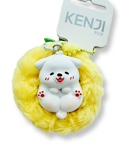 Sleutelhanger Dog bed diverse - Kenji - CuteStuff.nl