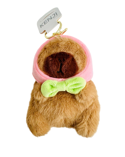Sleutelhanger Fluffy Capybara diverse - Kenji - CuteStuff.nl