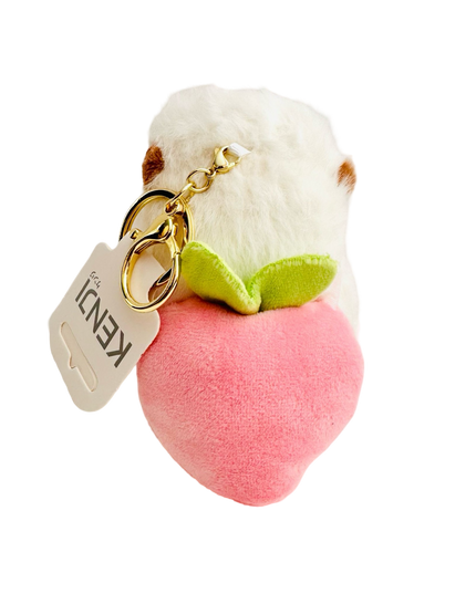 Sleutelhanger Fluffy Capybara diverse - Kenji - CuteStuff.nl