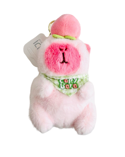 Sleutelhanger Fluffy Capybara diverse - Kenji - CuteStuff.nl