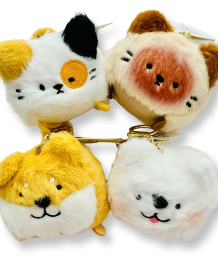 Sleutelhanger Fluffy Cats and Dogs - Kenji - CuteStuff.nl
