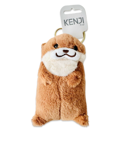 Sleutelhanger Fluffy Otter diverse - Kenji - CuteStuff.nl