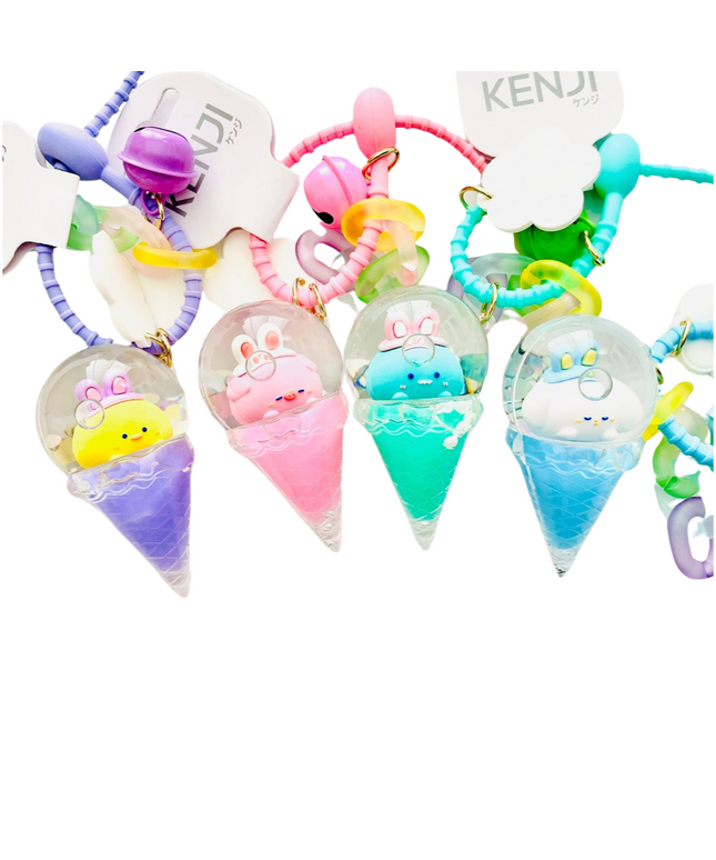 Sleutelhanger Ice Cream Cone - Kenji - CuteStuff.nl