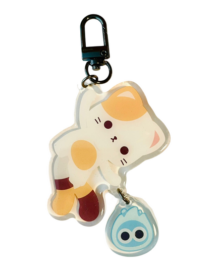 Sleutelhanger acryl KLAND KITT - JI - Kenji - CuteStuff.nl