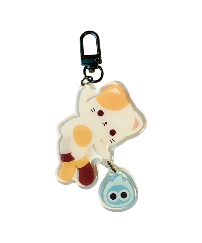 Sleutelhanger acryl KLAND KITT - JI - Kenji - CuteStuff.nl