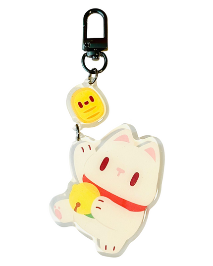 Sleutelhanger acryl KLAND NYAN - JI - Kenji - CuteStuff.nl