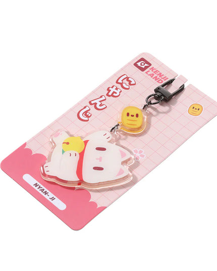 Sleutelhanger acryl KLAND NYAN - JI - Kenji - CuteStuff.nl