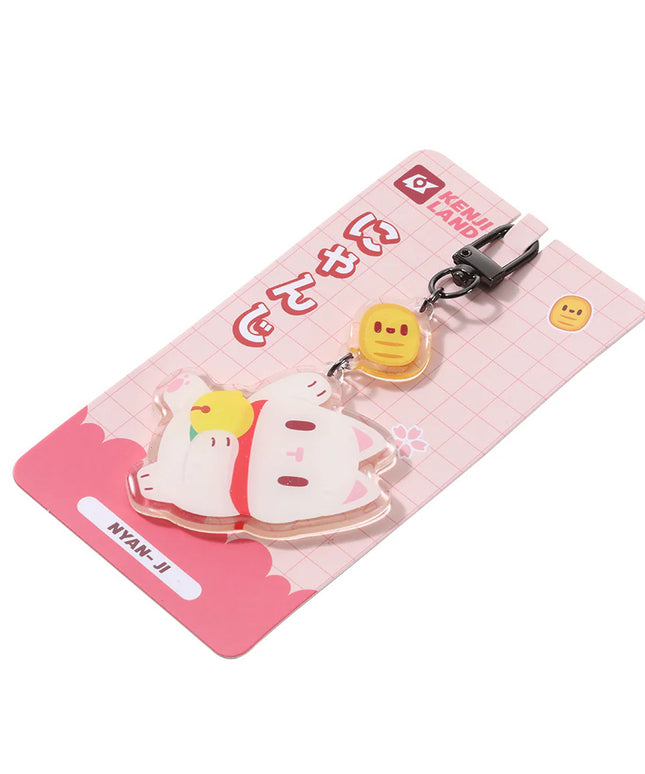 Sleutelhanger acryl KLAND NYAN - JI - Kenji - CuteStuff.nl