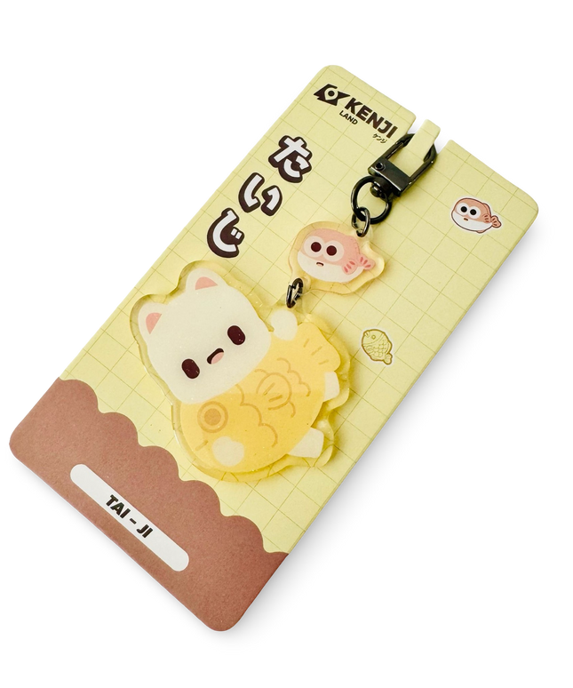 Sleutelhanger acryl KLAND TAI - JI - Kenji - CuteStuff.nl