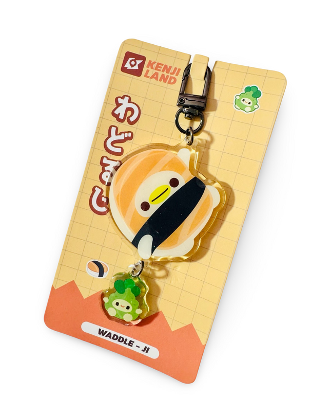 Sleutelhanger acryl KLAND WADDLE - JI - Kenji - CuteStuff.nl