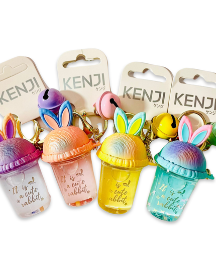 Sleutelhanger bubble tea Bunny - Kenji - CuteStuff.nl