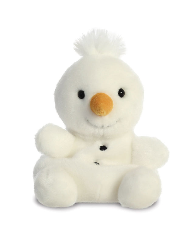 Sneeuwpop knuffeltje 13 cm - Palm Pals - CuteStuff.nl